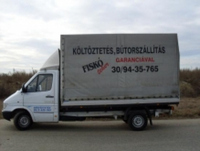 Fuvarozás, költöztetés , Fisko teher Szeged