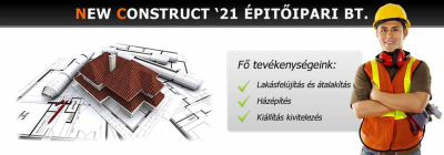 New Construct Bt. komplex Lakásfelújítás kiállítási stand építés Pest megye
