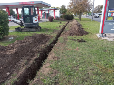 Teljes körű gépi földmunka Szentendre Szigeti földmunka