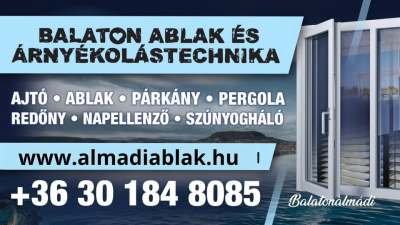 Nyílászáró beépítés és árnyékolás Balaton Ablak 